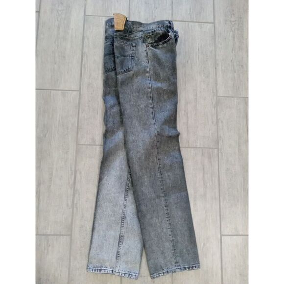 Vintage Levi's XX 501 Dark Black 80s Made in USA Button Fly 34X32 1980s WPL 423 - Picture 15 of 15